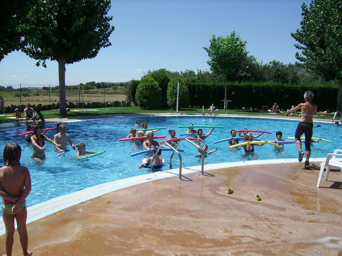 La Noguera Camping Sant Llorenç de Montgai Exterior foto